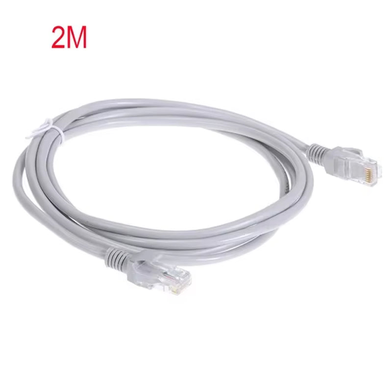 Cable Ethernet De Alta Velocidad Cat5E RJ45 Cable De Red LAN Enrutador De Ordenador Patch Cord , 1M/5M/10M/15M/20M/30M/50M