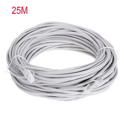 Cable Ethernet De Alta Velocidad Cat5E RJ45 Cable De Red LAN Enrutador De Ordenador Patch Cord , 1M/5M/10M/15M/20M/30M/50M