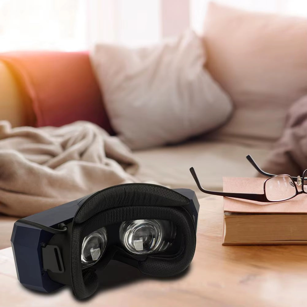 Eye Mask Cover for Pimax Vision 8K/5K Glasses Light Blocking Foam Leather Face Eye Cover Pad with VR Lens Cover VR Accessories