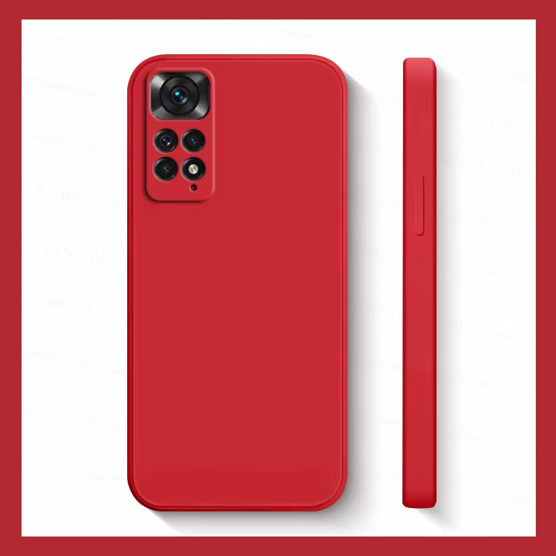 Case for Xiaomi Redmi Note 11S Cases Xiaomi Redmi Note 11S 10 11 12 13 Pro plus 5G Cover Shockproof Liquid Silicone Phone Cover